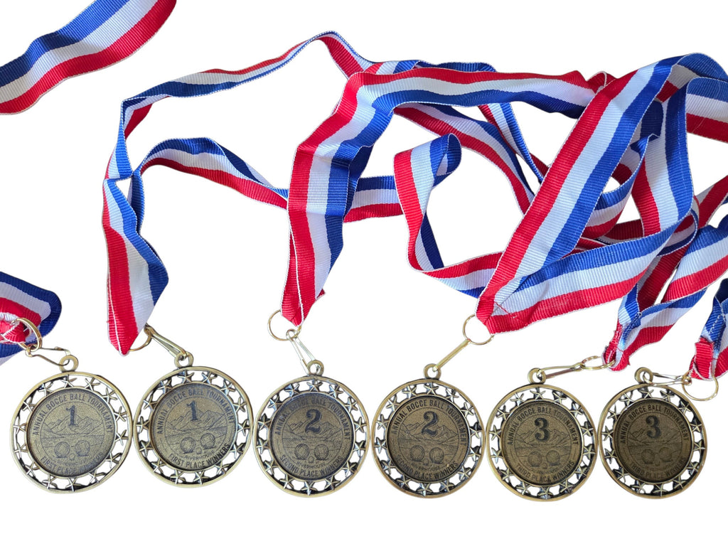 Custom Engraved Award Medals with Ribbon – Personalized Sports, Tournaments & Event Medals