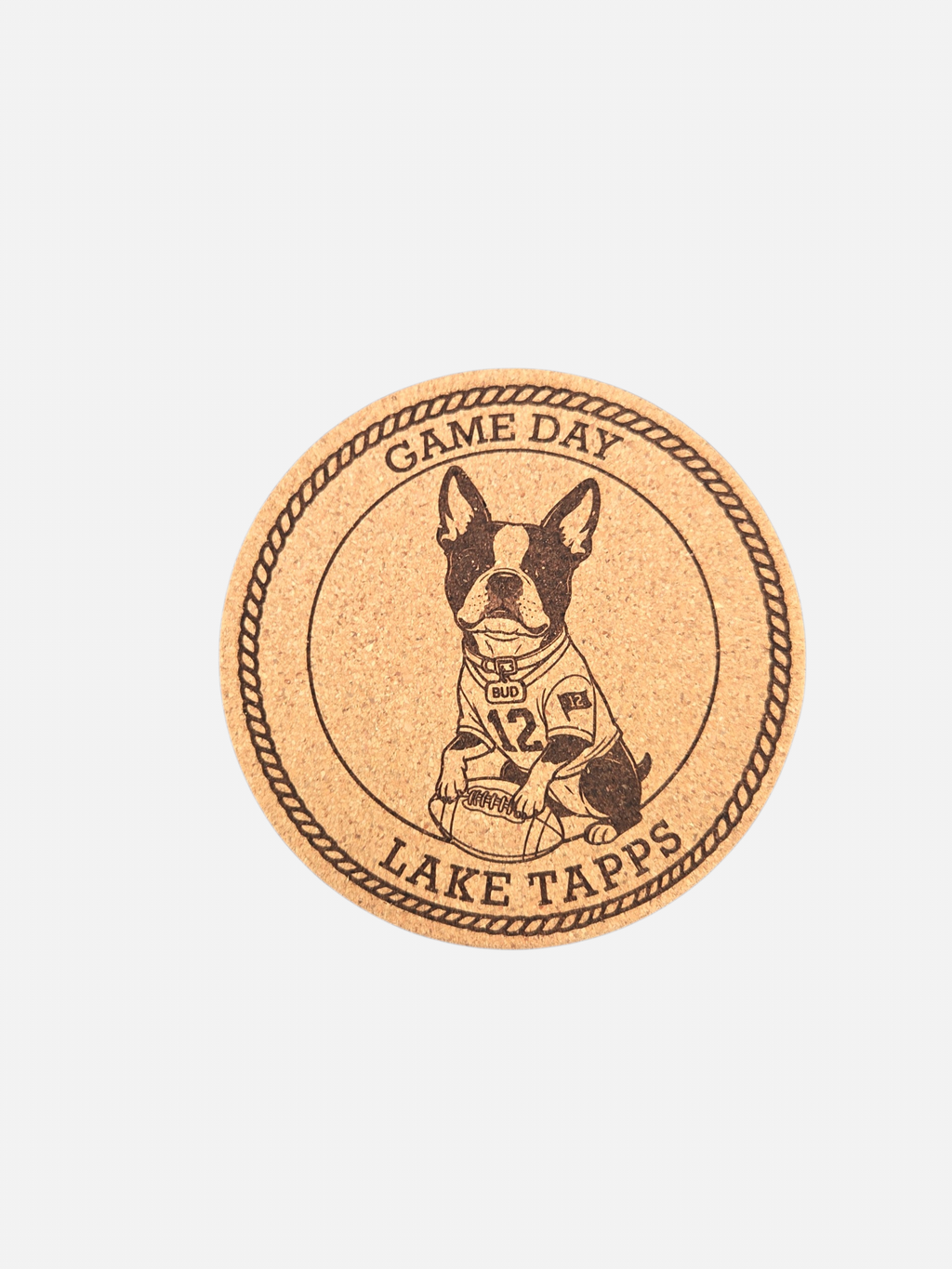 Custom Laser-Engraved Cork Coasters | Personalized Drink Coasters