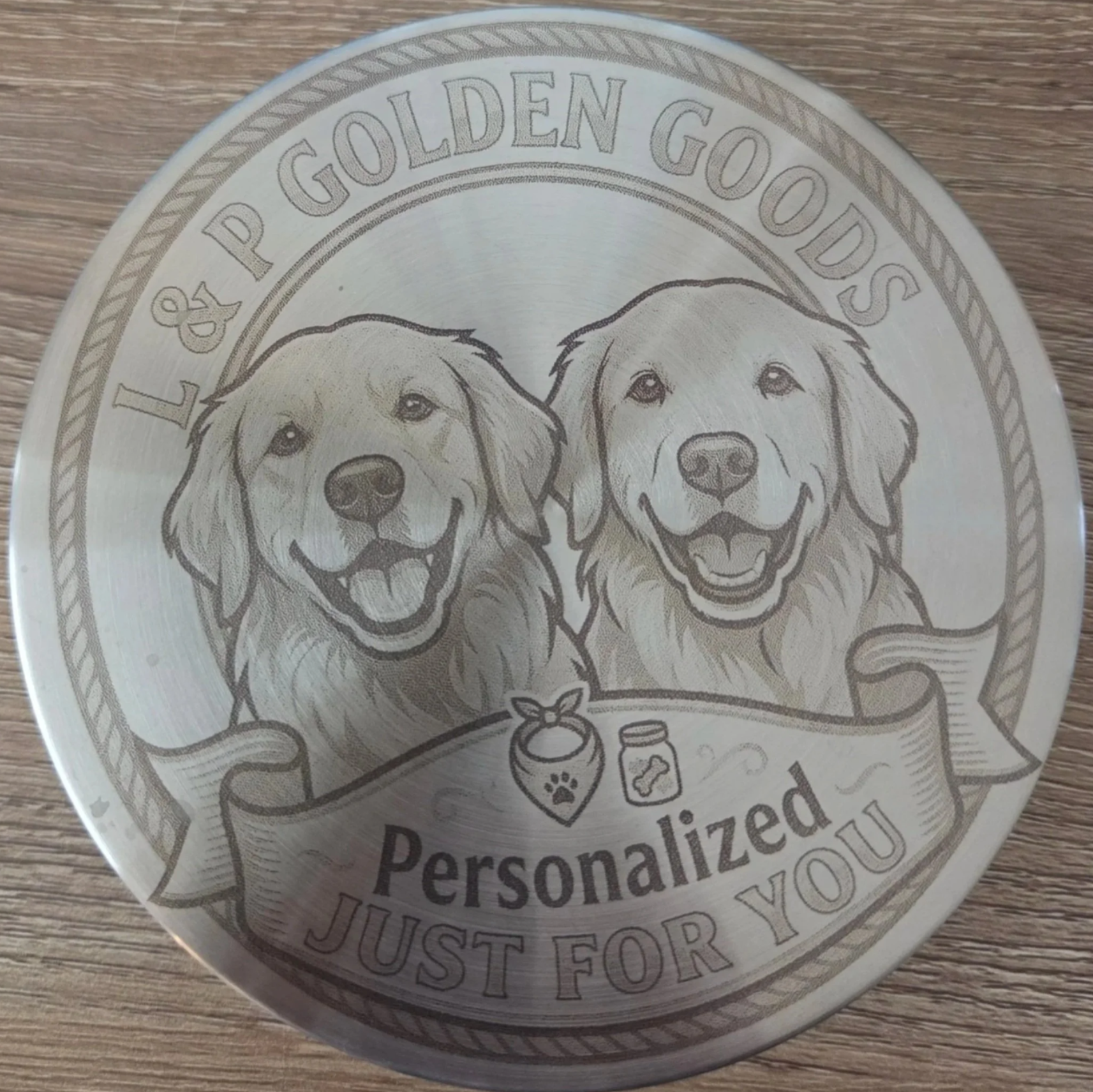 Custom Pet, People or Logo Photo Jar