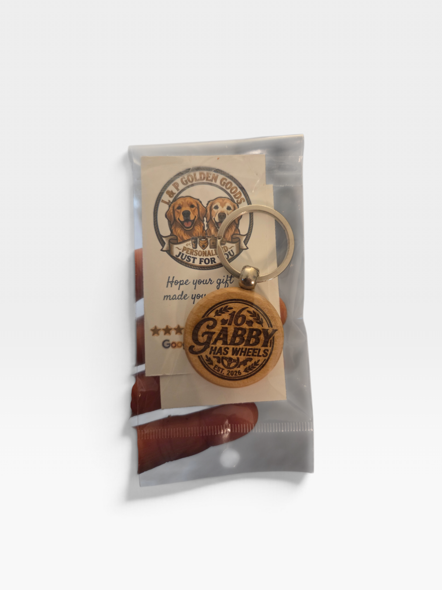 Wood Key chains