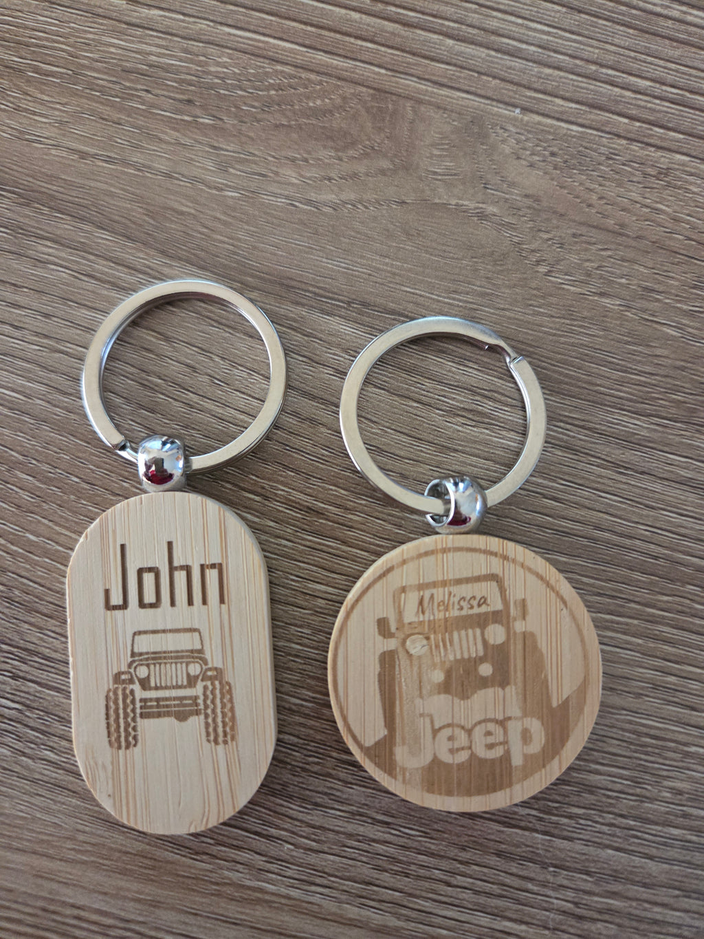 Wood Key chains