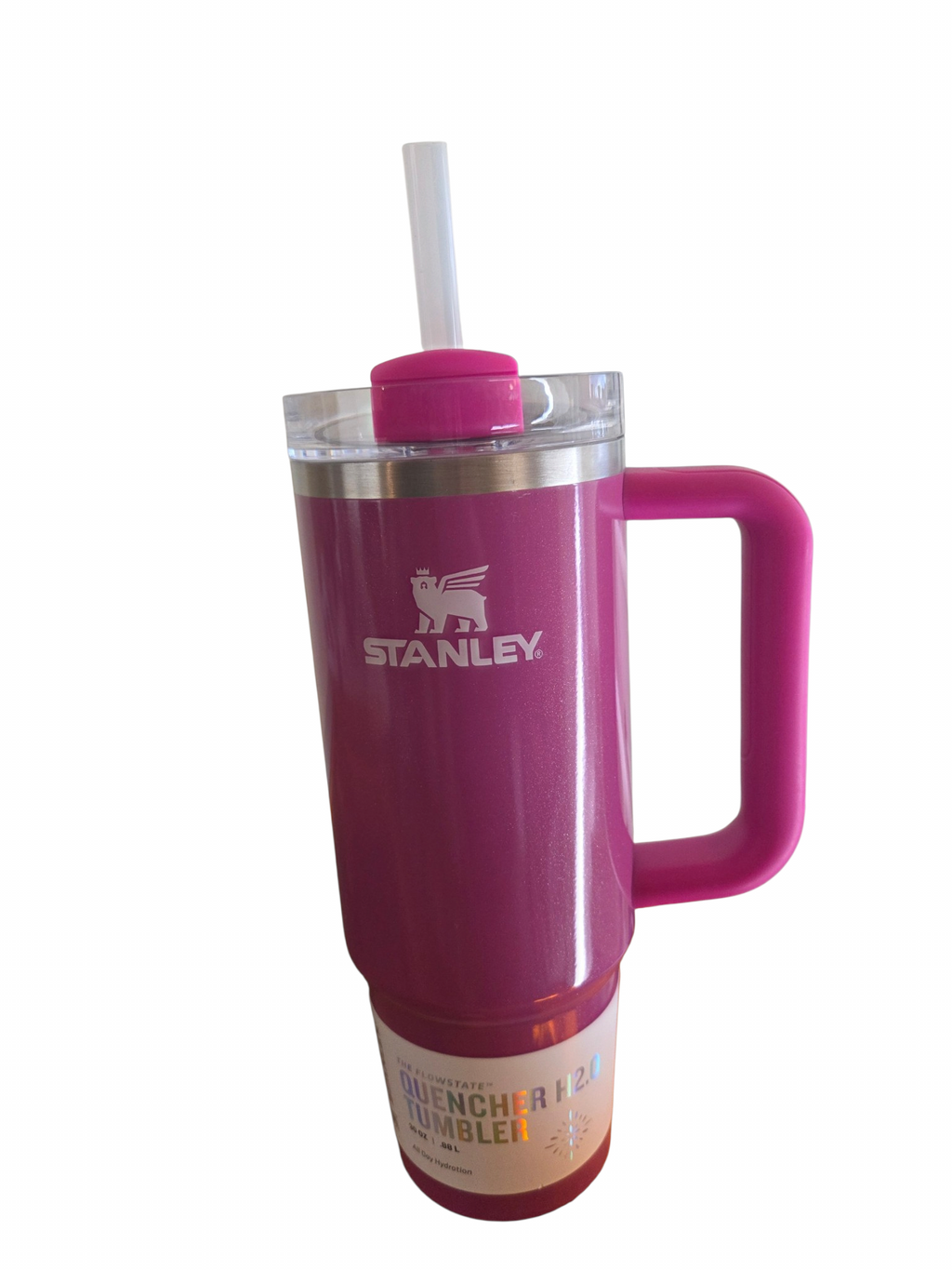 Custom Laser Engraved Stanley 30 oz Quencher H2.0 Tumbler